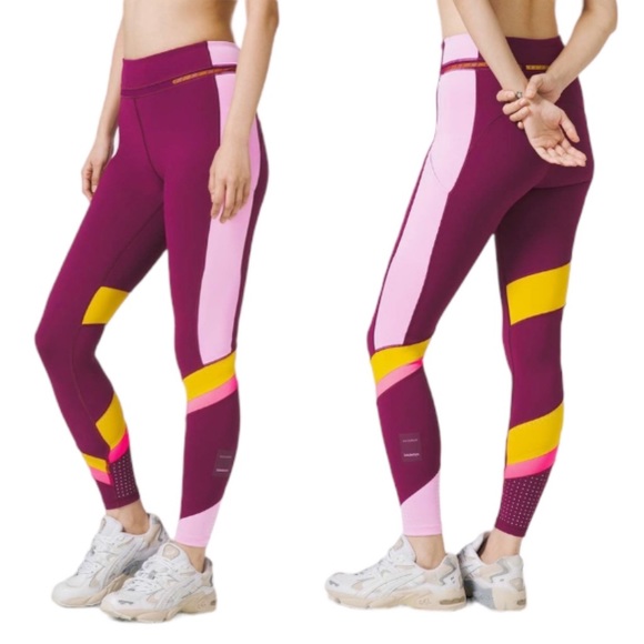 lululemon athletica Pants - Lululemon x Roksanda Tight Women’s 4 Marvel/ Honeycomb/ Candy Pink